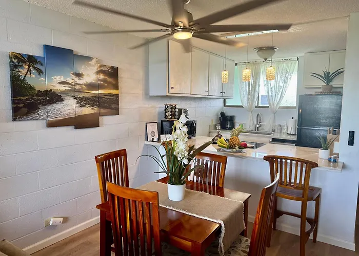 Direct Oceanfront Mauna Loa Shores Honu Elua #508 Next To Carlsmith Beach Park, Hilo Hi