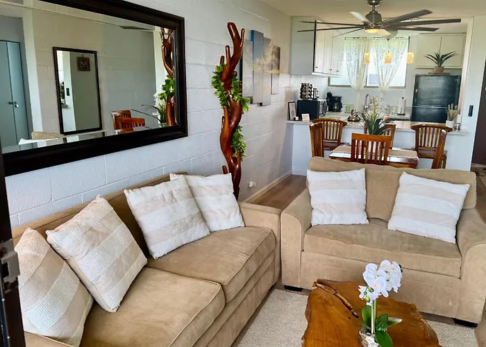 Direct Oceanfront Mauna Loa Shores Honu Elua #508 Next To Carlsmith Beach Park, Hilo Hi